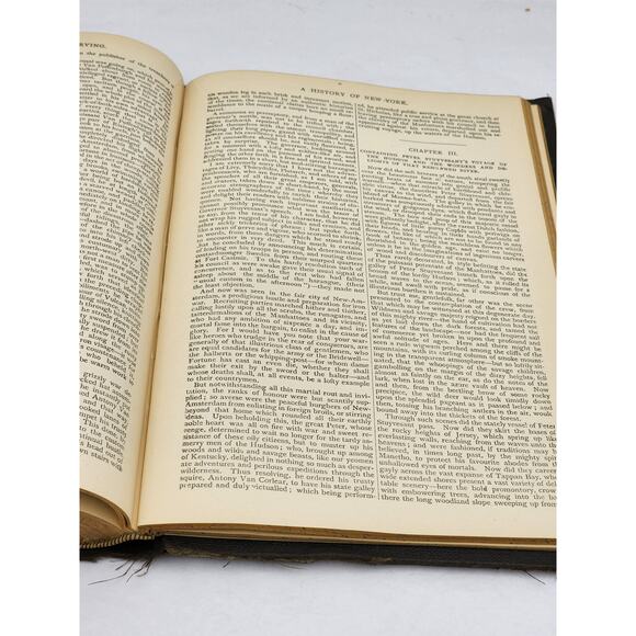 The Works Of Washington Irving By Richard Henry Stoddard Volume 1 Antiquarian - Picture 7 of 10